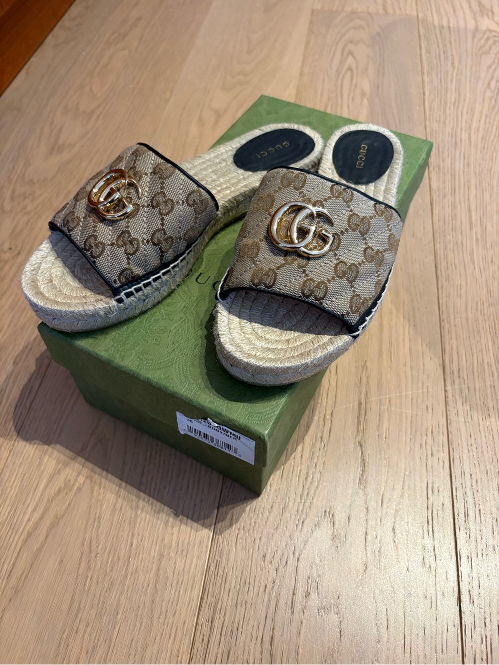 Gucci espadrilles - size 38 / 8